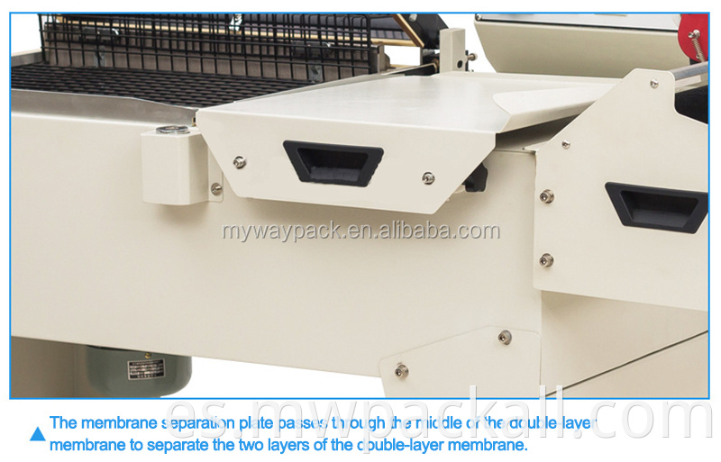 Máquina de embalaje de película retráctil 2 en 1 máquina de embalaje de envoltura termoencogible